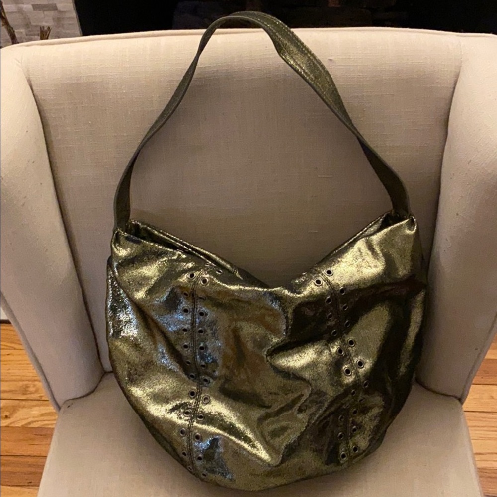 American Glamour Badgley Mischka hobo bag